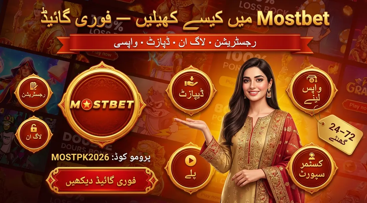 How to start playing live casino on Mostbet