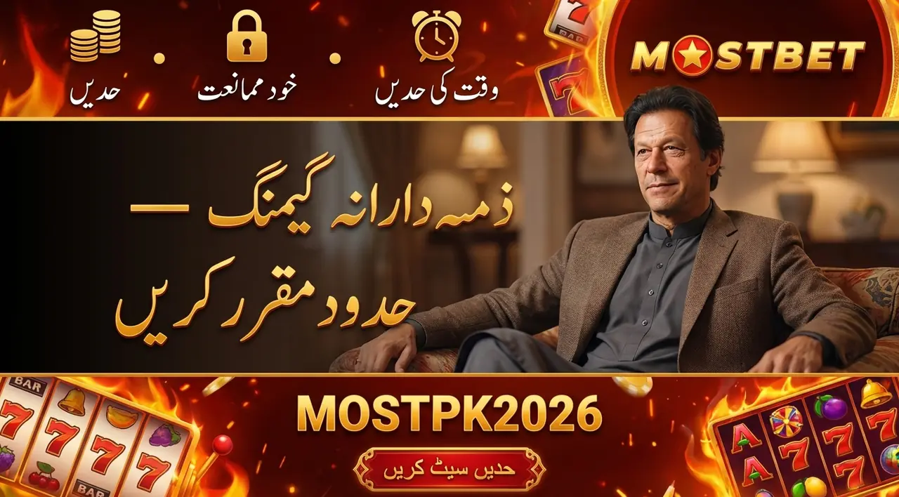 Responsible gaming at Mostbet